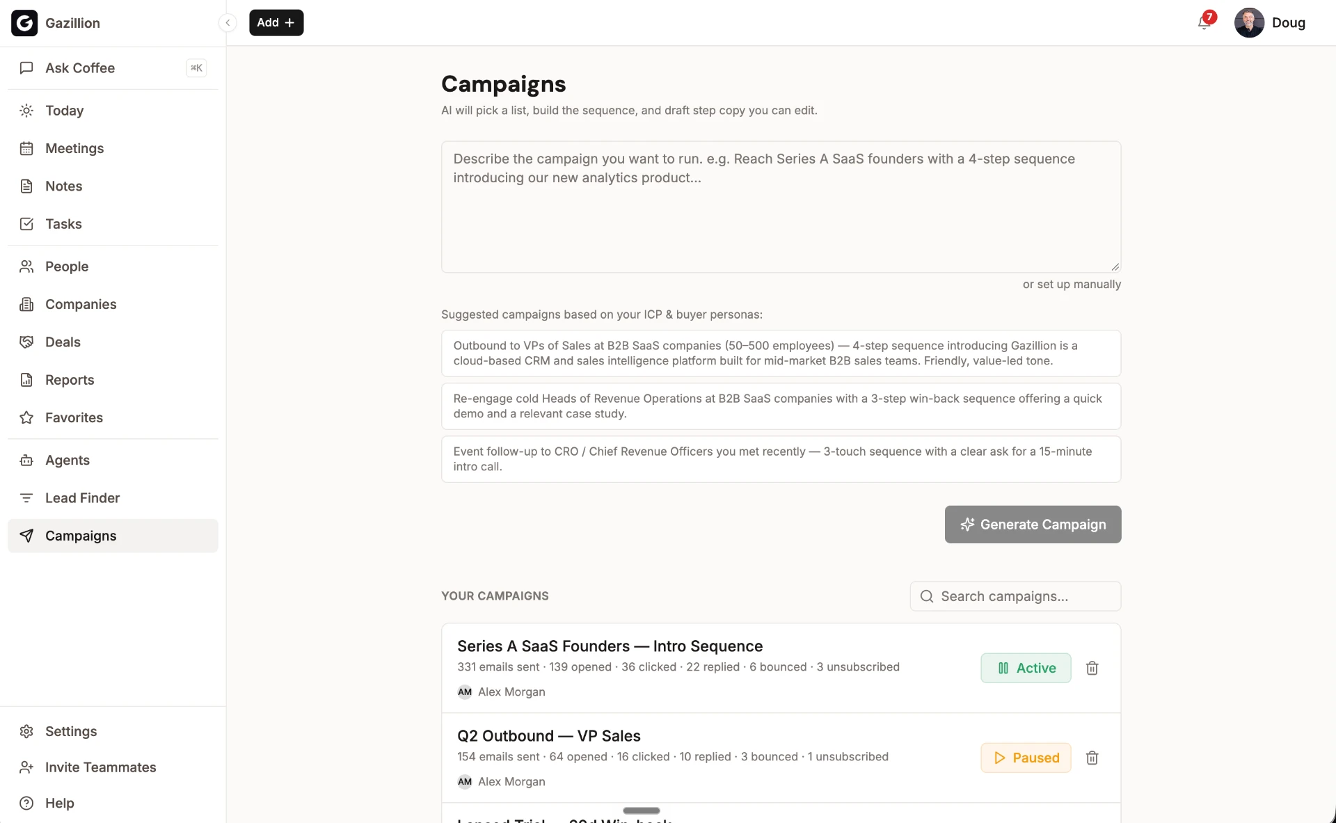 Campaigns